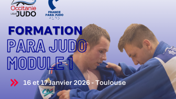 Module 1 Para Judo : nouvelle session en Occitanie